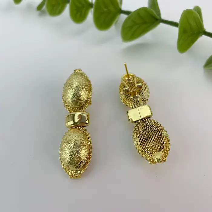 Parure de bijoux classiques brésiliens de Dubaï, collier simple, bijoux fins pour femmes, idéal pour les fêtes FHK29128
