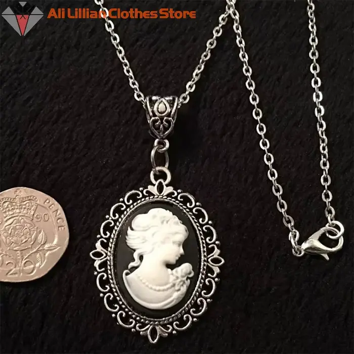 Collier Ras Du Cou Vintage Victorien Sculpté Bijou Gothique Pour Femmes Et Filles Occasions Spéciales