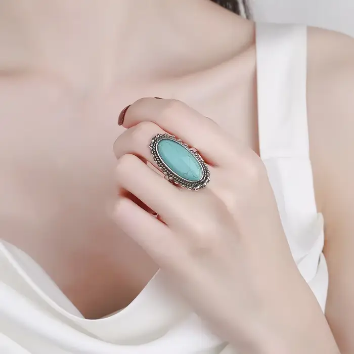 Bague Vintage en argent Sterling 925