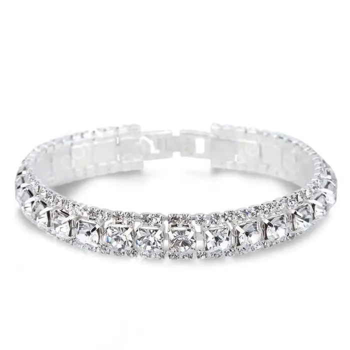 Bracelet en argent regardé 925 pour femme