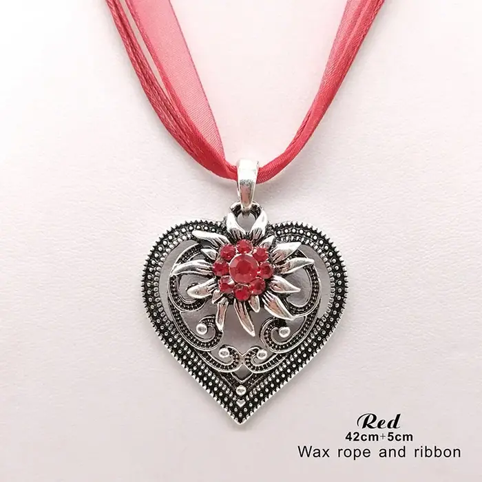 Collier pendentif gravure en forme de coeur pour femme, tour de cou Edelwed'appareils, accessoires d