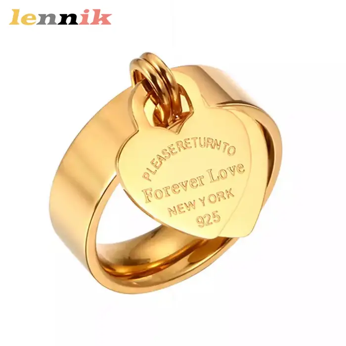LENNIK – bague d'amour légère et de luxe pour femmes