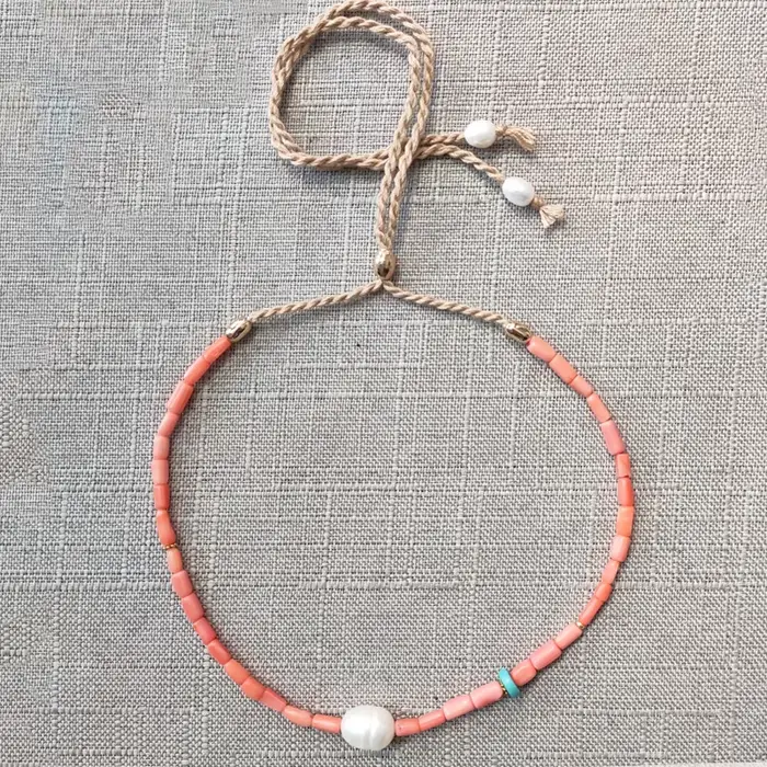 Collier de Perles d'Eau Douce pour Femmes, Accessoires de Décoration, Cadeaux de la ixdes Léons, 2020