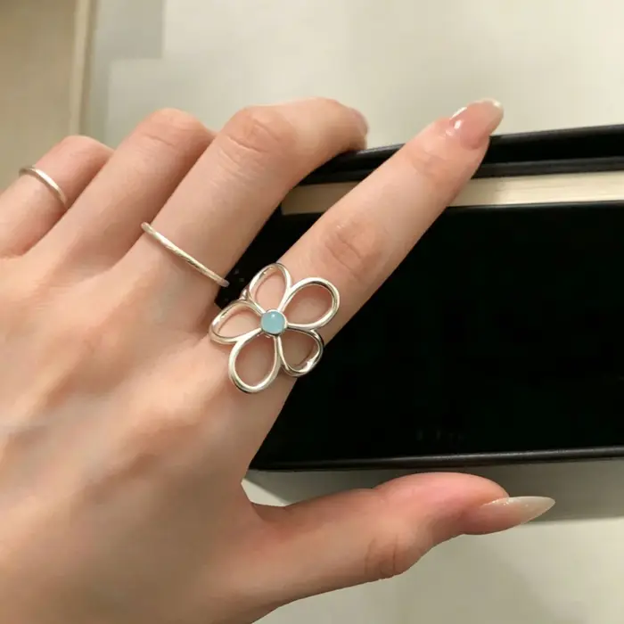 BF CLUB – bague en argent Sterling 925 pour femmes