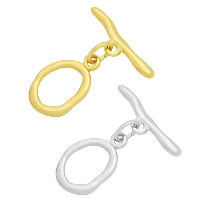 OCESRIO – petits fermoirs à bascule géométriques de couleur or, fournitures de fixation pour la fabrication de bijoux, vente en gros, cnta047