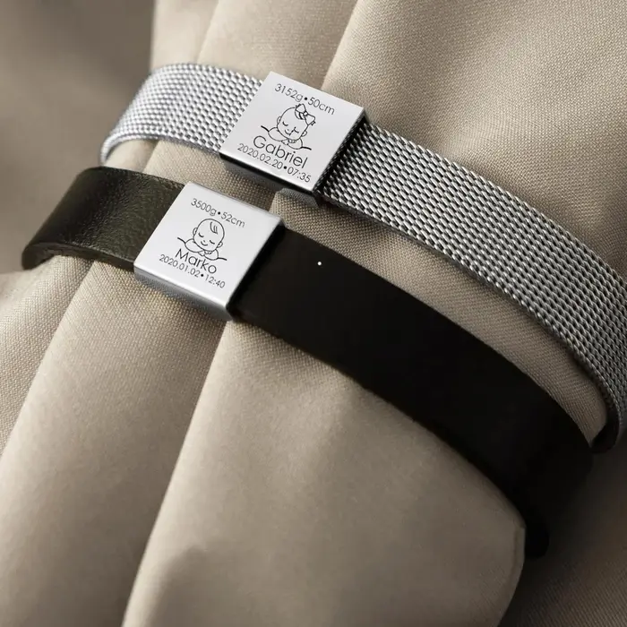Bracelet personnalisé en acier inoxydable