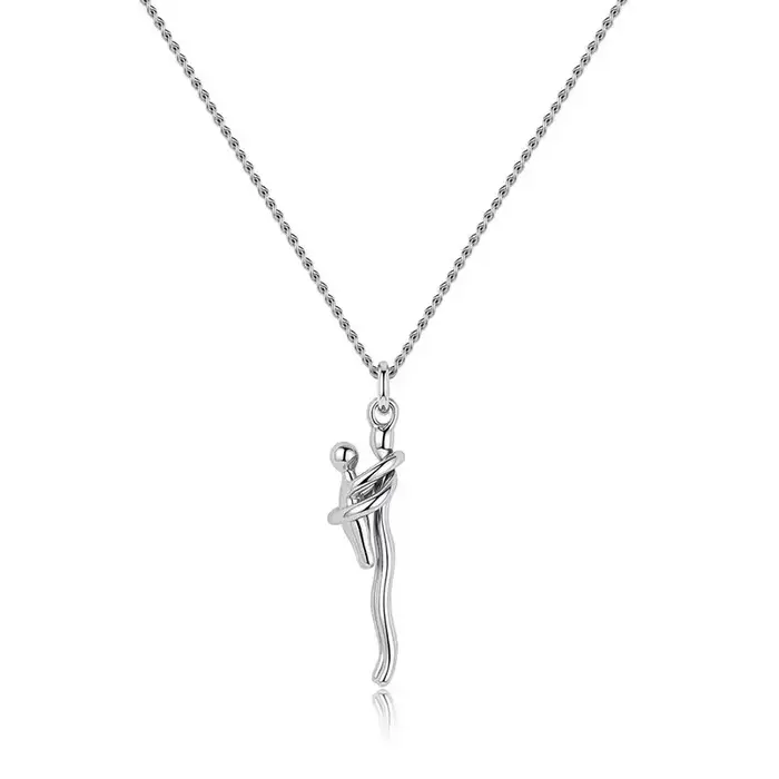 Collier bicolore 2025 avec pendentif détachable Mère et Enfant