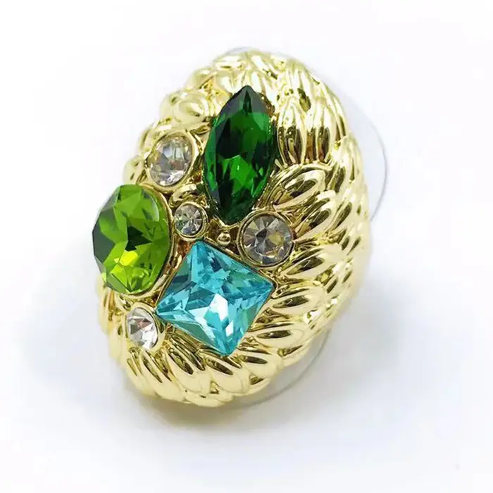 Bagues plaquées or 18 carats pour femme