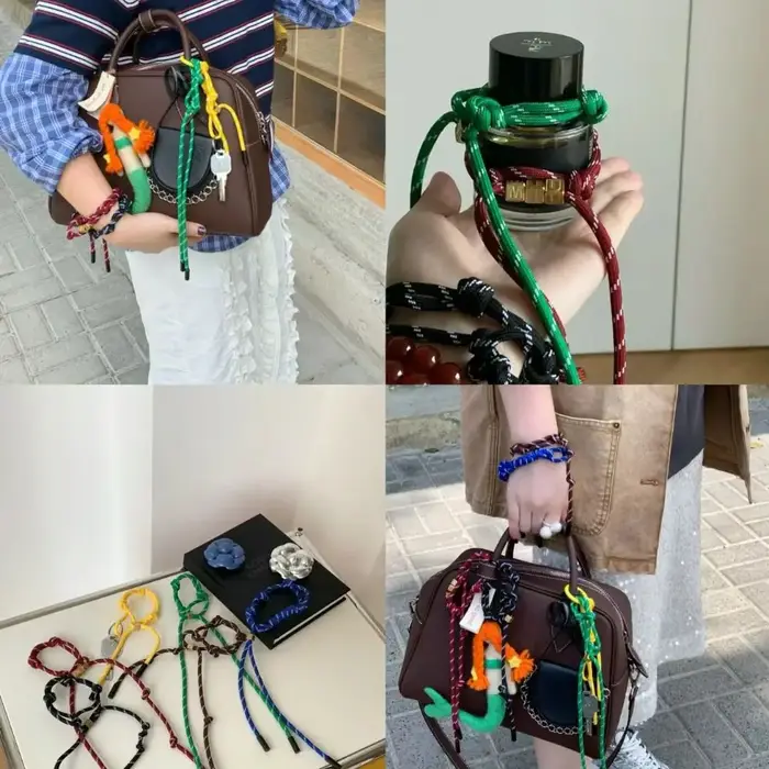 Bracelet d'été tressé en ULde nylon pour couple