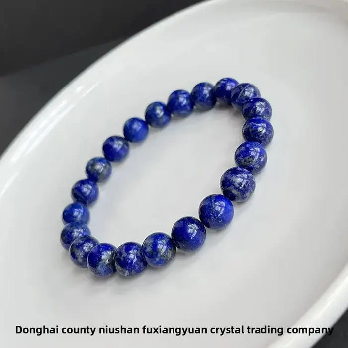 Bracelet en perles de Lapis Lazuli afghan