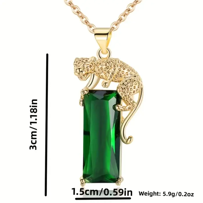 Collier de luxe à la mode incrusté de grand-mère