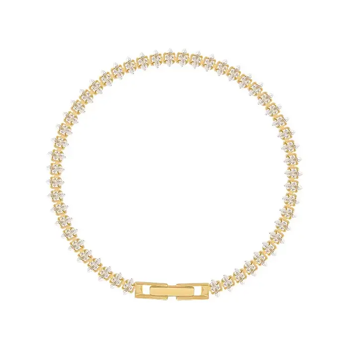 Bracelets de luxe en cristal romain pour femmes