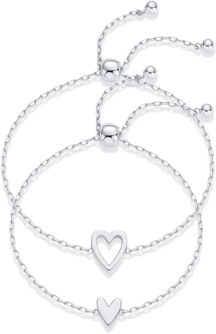 Ensemble de bracelets solitaire en acier inoxydable plaqué or 14 carats pour femmes, breloques en fo