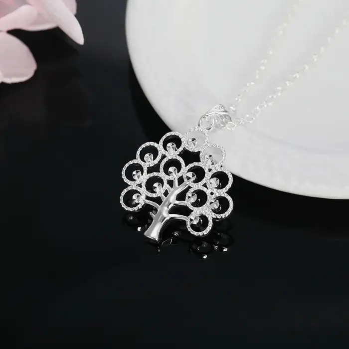 Collier en argent sterling 925 pour femmes