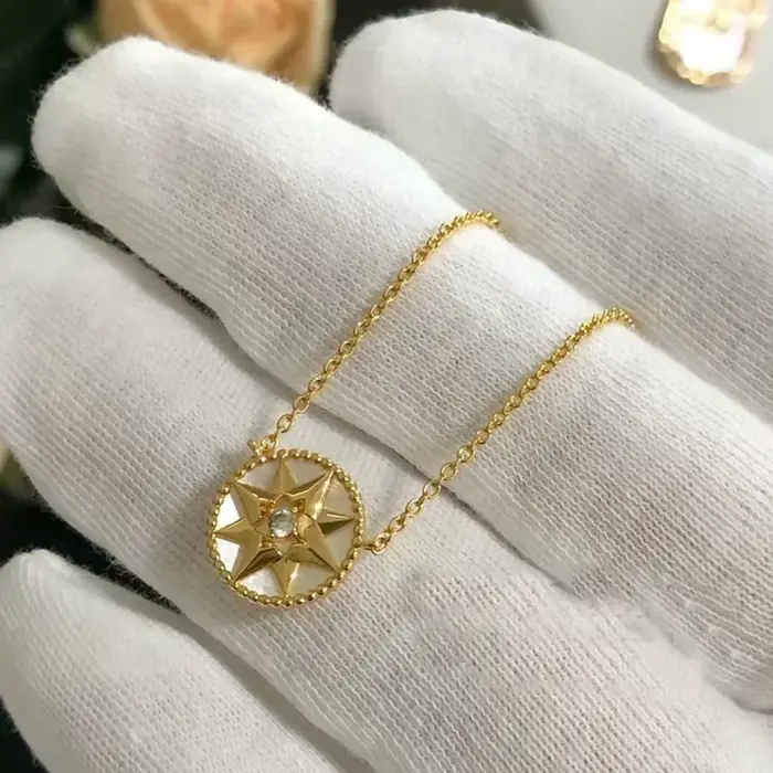 Collier classique en argent 925 avec boussole en malachite et turquoise pour femmes, bijoux fins de 