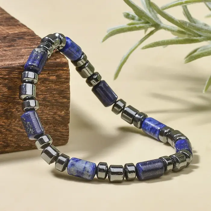 Bracelet décontracté en pierre naturelle