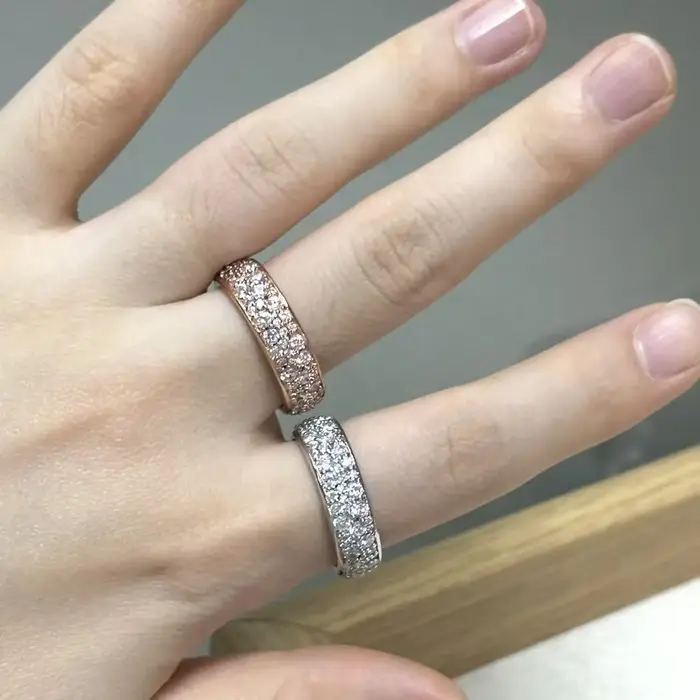 Pomellato Bague pour femme entièrement sertie de diamants