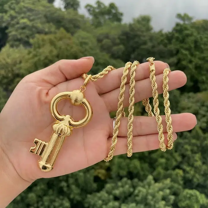 Vente en gros, nouveaux bijoux de couleur or de dubaï