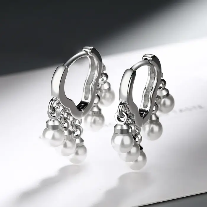Boucles d'oreilles en argent Sterling 925 pour femmes