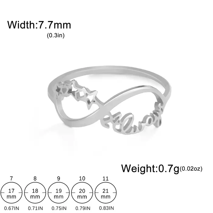 Kkjoy-Bague Classique en Acier Inoxydable pour Femme, Bijoux de Fiançailles Esthétique, Cadeau de Ma