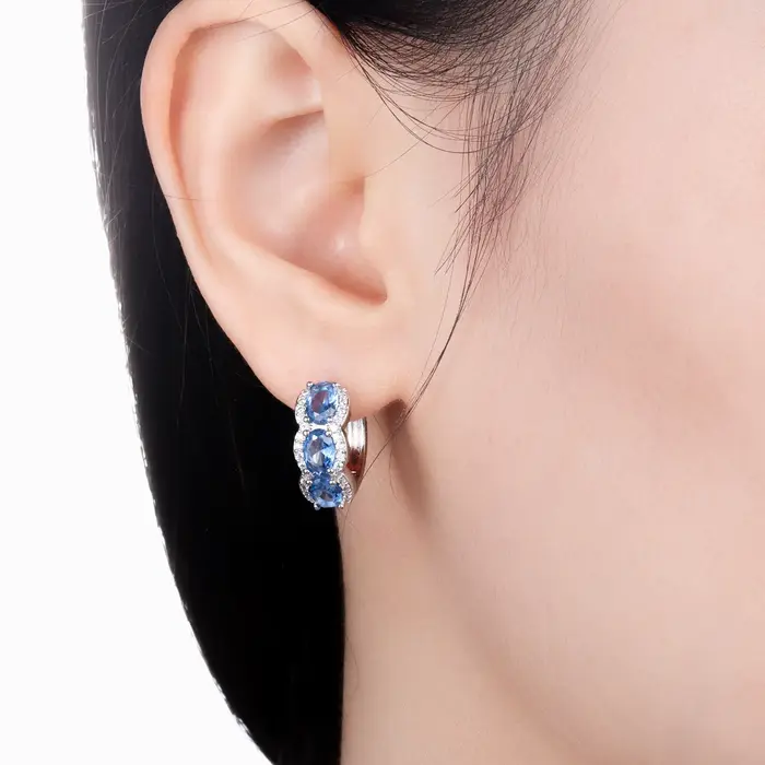 PANPOKI – boucles d'oreilles en argent Sterling S925