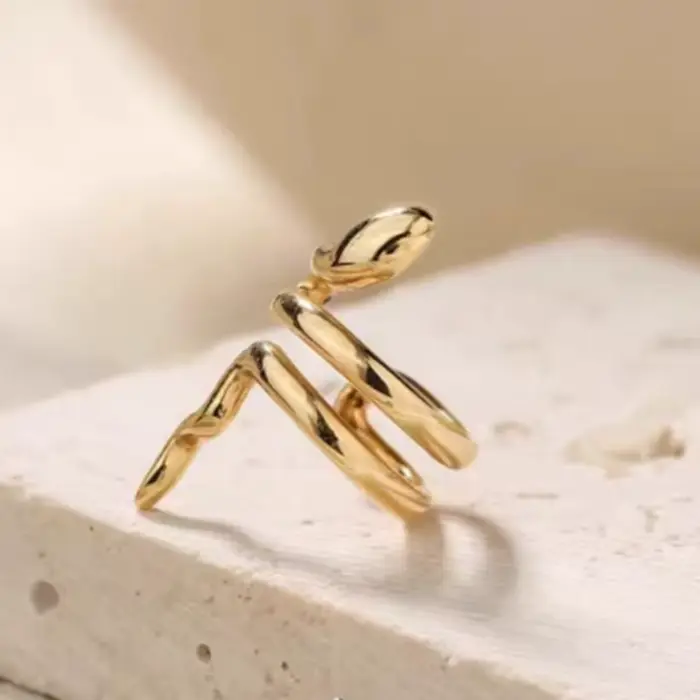 VOJEFEN-Boucles d'Oreilles Créoles en Or Jaune/Blanc 18K, Créoles de Luxe, Bijoux Originaux AU750, 1