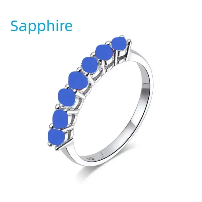 Bague en rubis personnalisée