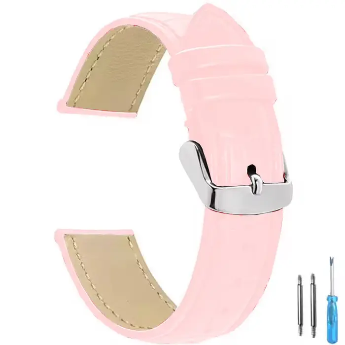 Bracelet de montre en cuir de remplacement universel, pour hommes et femmes, 12mm 14mm 16mm 18mm 20m