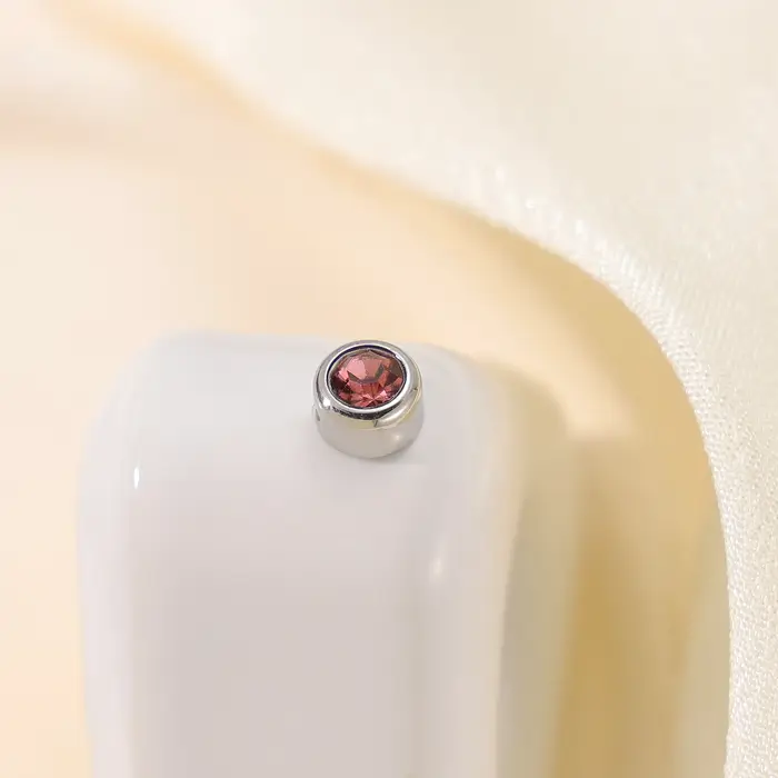 Breloques en acier inoxydable plaqué or rose Carlidana pour bijoux à bricoler soi-même alphabet dates chiffres occassions spéciales quotidiennes partys mariages