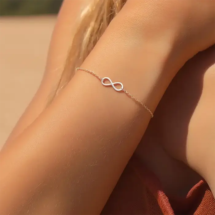 Collier Symbole Infini