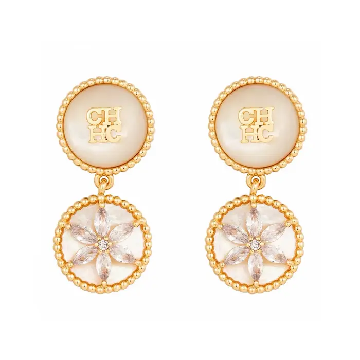 Boîte à bijoux élégante pour boucles d'oreilles femme, en alliage, avec lettres/chiffres/texte, style mode, pour le quotidien, luxe léger, pour l'Europe du Nord