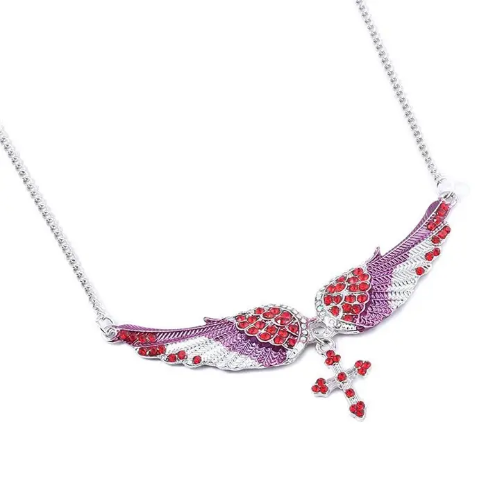 Colliers en cristal vintage pour femmes