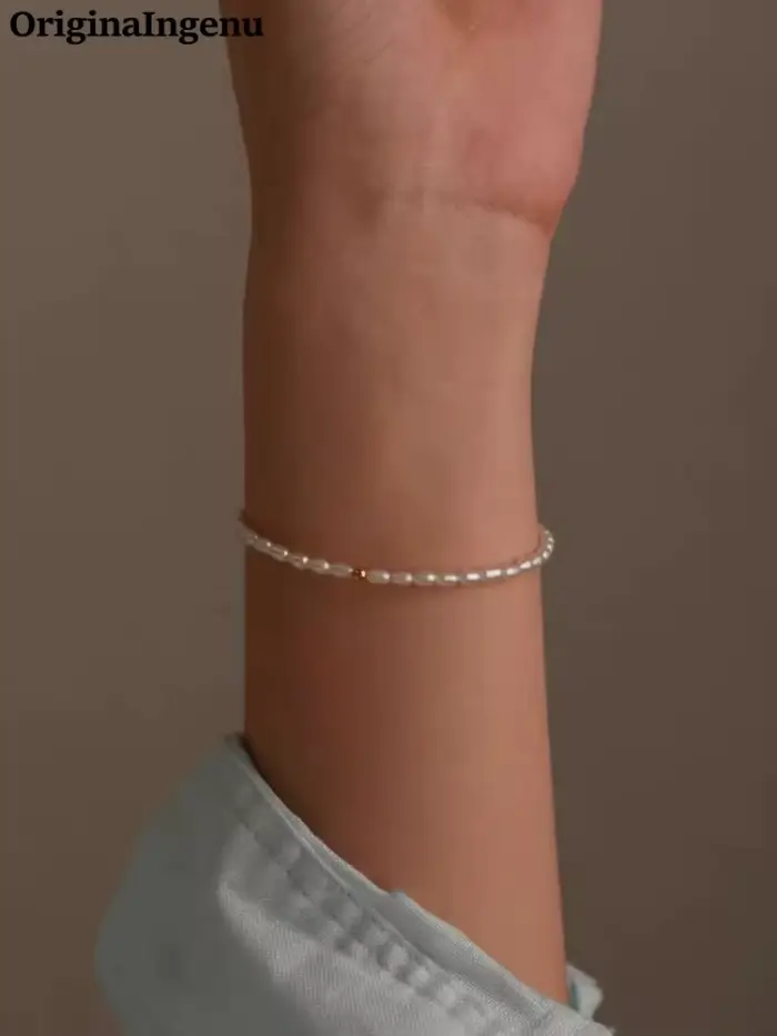 Bracelet personnalisé en perles naturelles