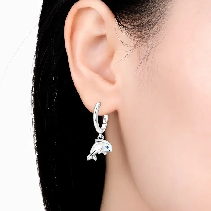 CYCUFF – boucles d'oreilles en argent Sterling 925 pour femmes