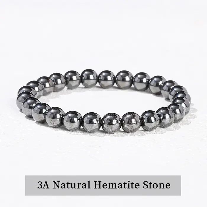 JD – Bracelets en obsidienne noire naturelle, soulagement des graisses, favorise la Circulation sang