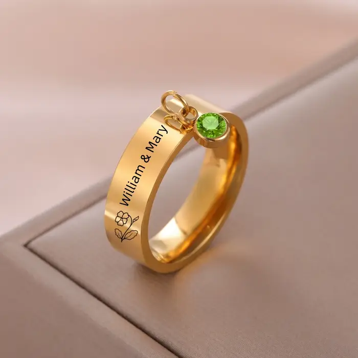 Bague personnalisée pour femmes
