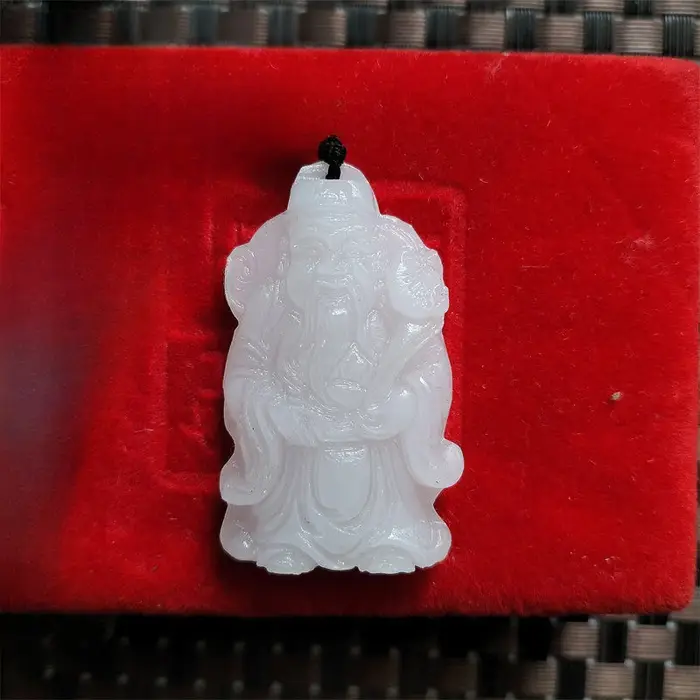 Collier pendentif Dieu de la richesse pour hommes et femmes, perle, UL, bijoux