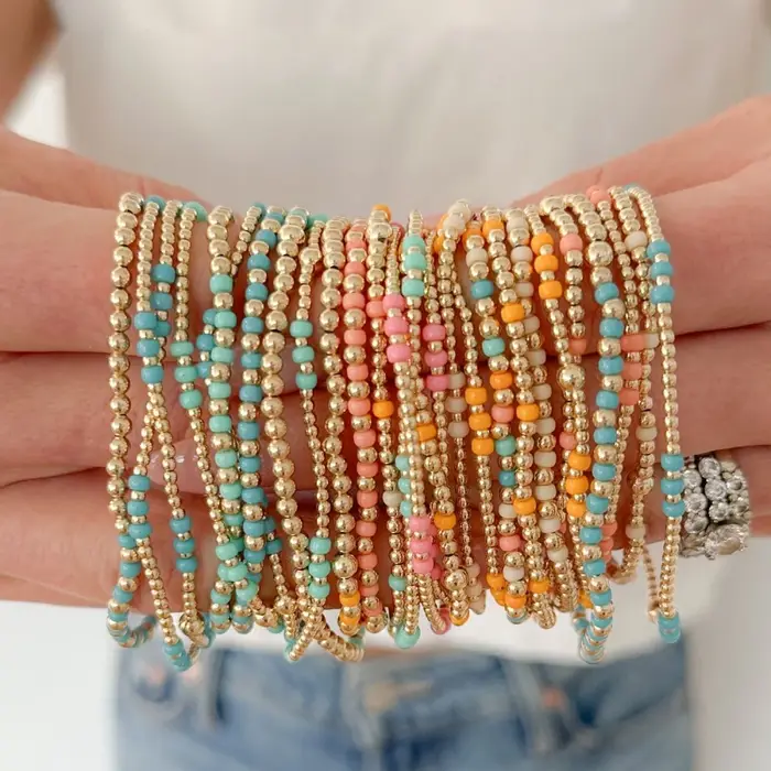 Vlen Bracelet de perles pour femmes cadeau