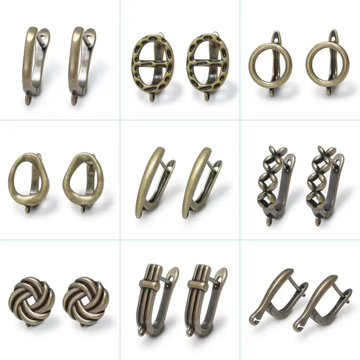 Résultats de boucles d'oreilles en Bronze, Note musicale, pour bricolage, crochets de boucles d'oreilles, accessoire pour bijoux, fournitures de fabrication faites à la main