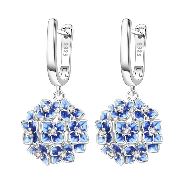 Boucles d'oreilles en argent Sterling S925