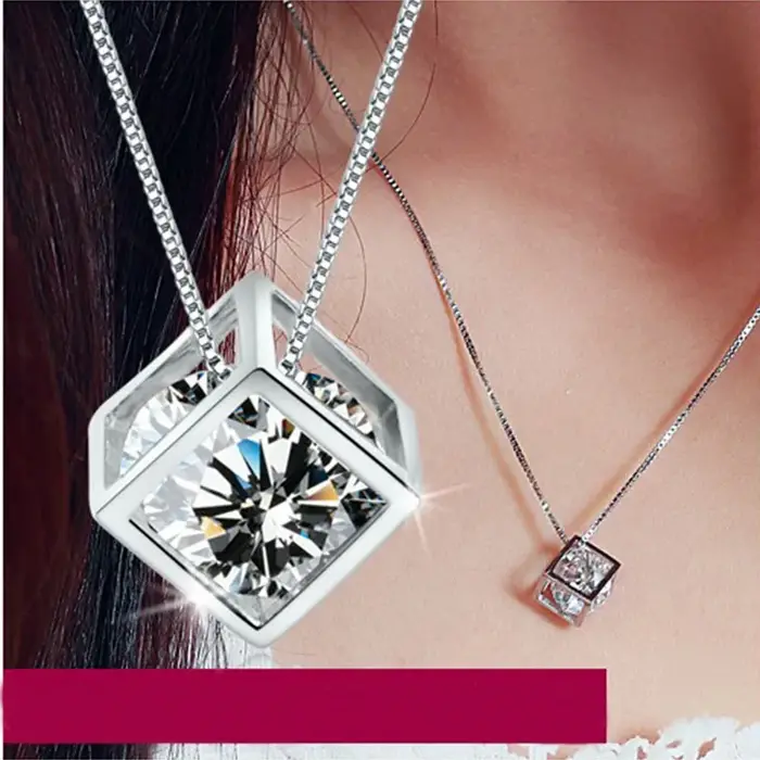 Collier en argent 925 pour femmes
