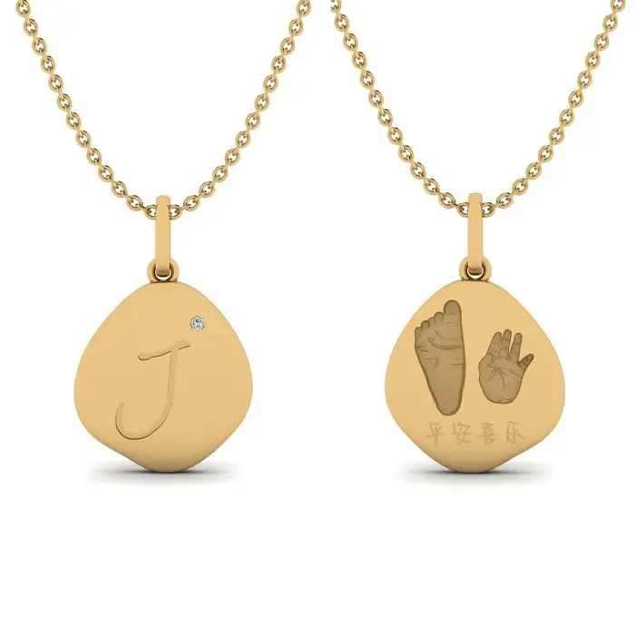 Collier pendentif personnalisé