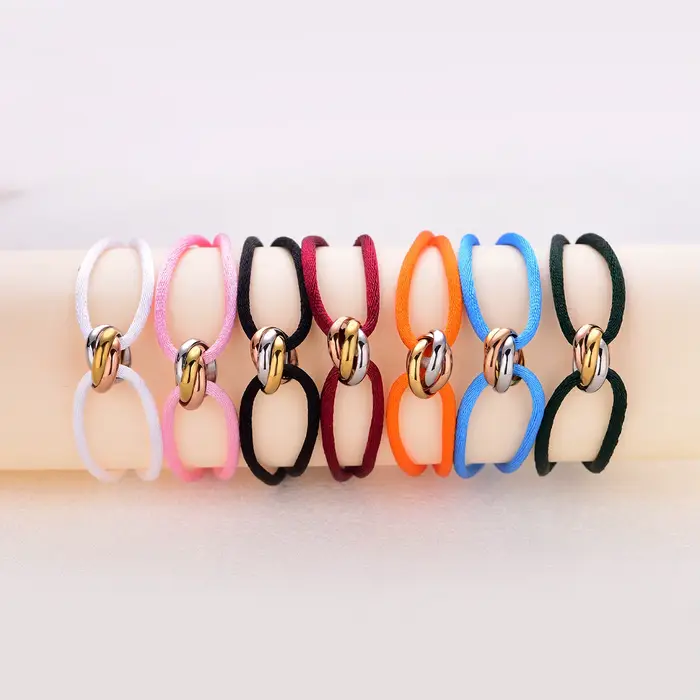 Bracelet Trinity en acier inoxydable pour femmes