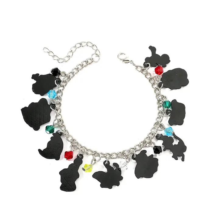 Bracelet Charme Éléphant Dessin Animé Mignon