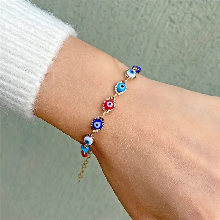 Bracelet à breloques main de Fatima pour femmes