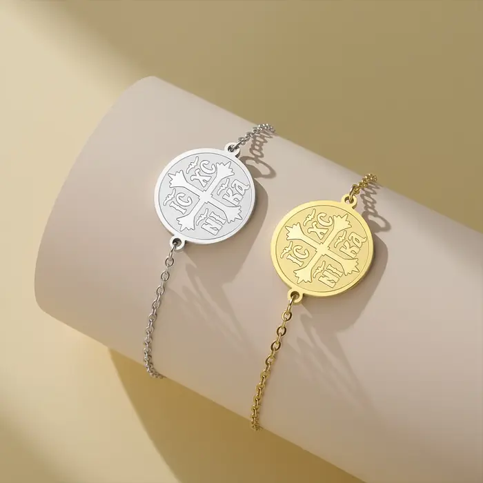 Amaxer – Bracelet orthodoxe chrétien IC XC NI KA