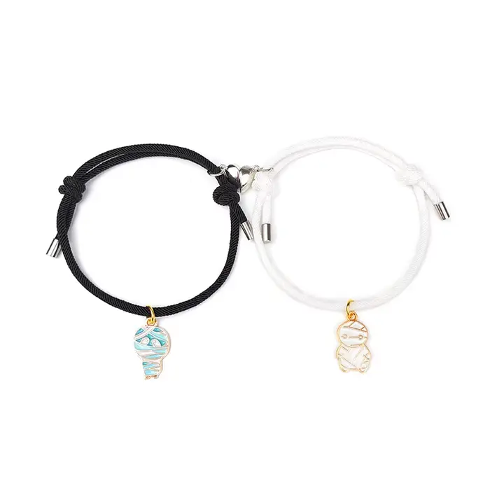 Bracelets d'attraction magnétique en forme de coeur pour couple romantique pour femmes hommes cadeau amitié occasion spéciale anniversaire fantaisie