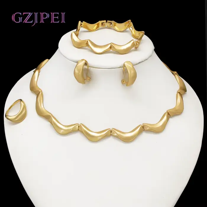 GZJPEI – ensemble de bijoux simples pour femmes, collier ras du cou en forme de nuage, Bracelet en m