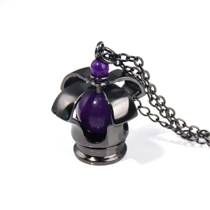 Puella Magi Madoka Magica collier pour femmes Akemi Homura Soul gemme colliers femme violet haute qu