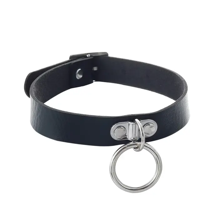 Collier ras du cou noir pour femmes